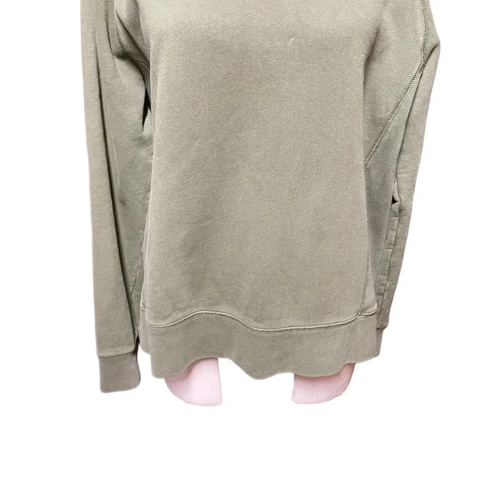 Jack Spade Men's Olive Green‎ Crewneck Pullover Sweatshirt Size Medium